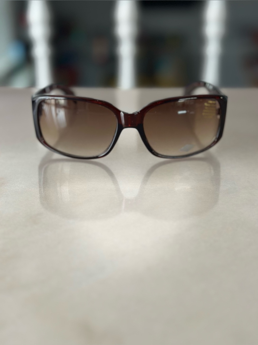 Women’s Brown Gradient Sunglasses